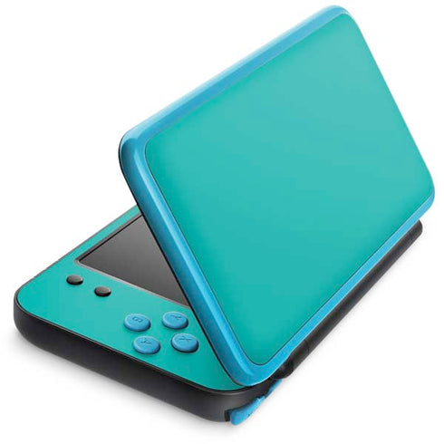 Aqua Blue Blue Solid Nintendo 2DS XL (2017) Skin